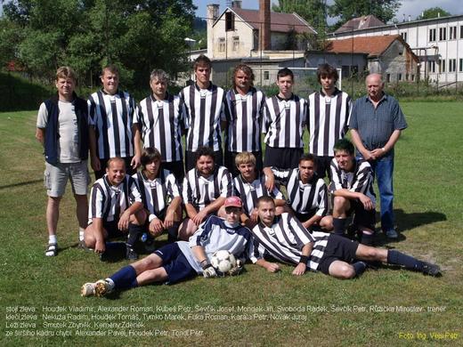 Vítězné utkání v Hořicích na Šumavě 3 : 1 ze dne 16. 6. 2007 - postup do OKRESNÍHO PŘEBORU