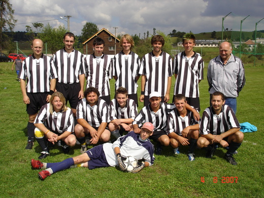 Turnaj ve Zbytinách dne 4. 8. 2007 - IV. místo